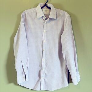 Charles Tyrwhitt plaids Dress Shirt Mens 15.5/33 Xtra Slim Fit